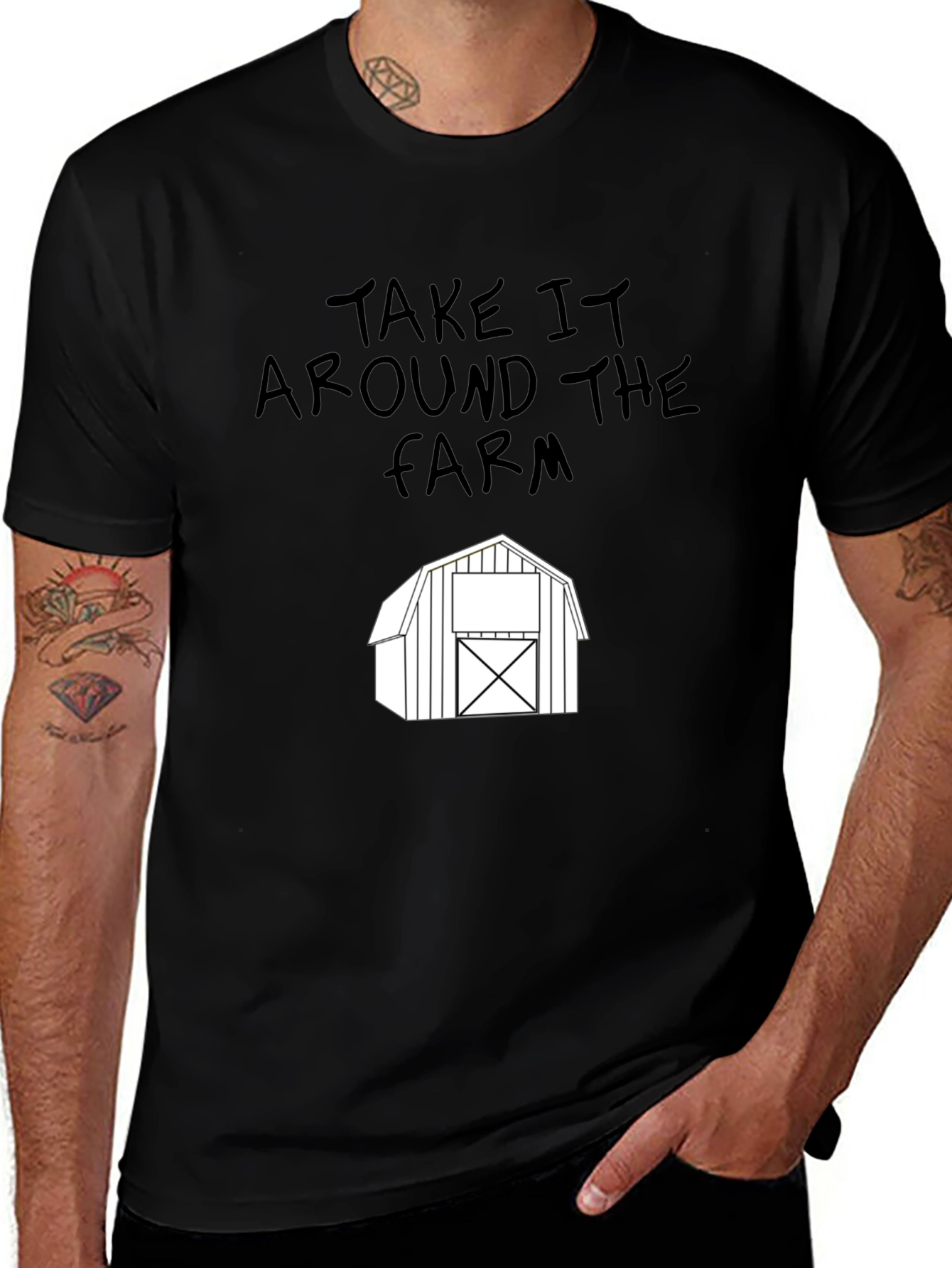 Take it Around the Farm Graphic Tee