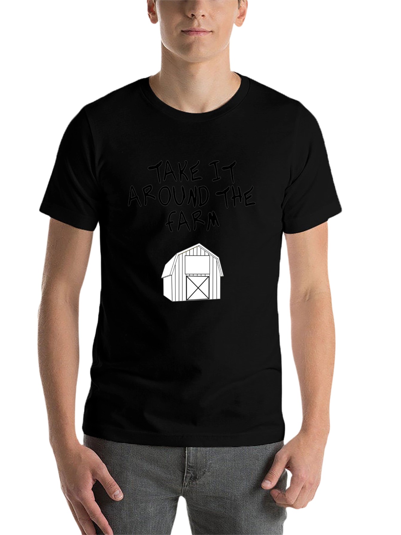 Take it Around the Farm Graphic Tee