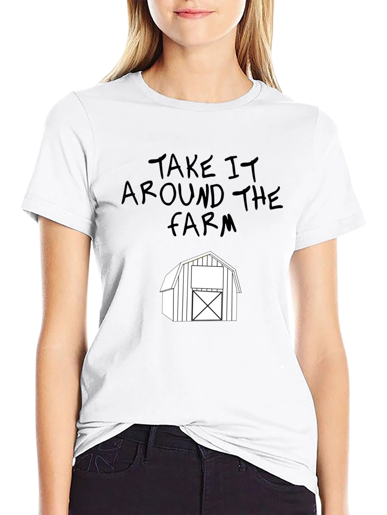 Take it Around the Farm Graphic Tee