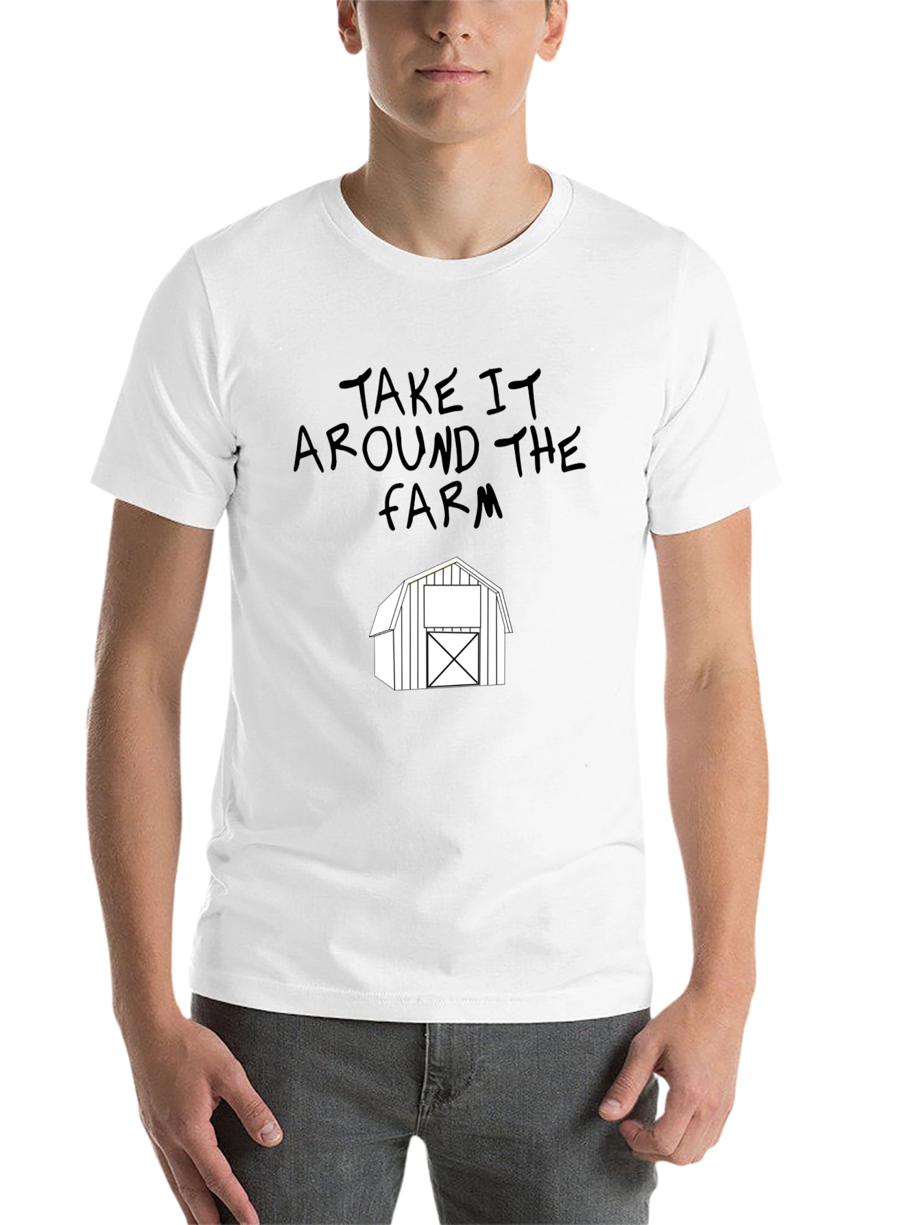 Take it Around the Farm Graphic Tee