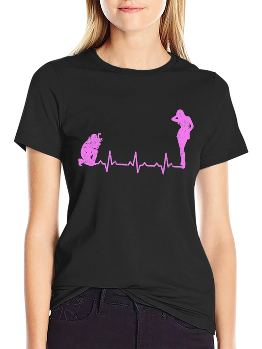 Funny Proposal Heartbeat Graphic Tee