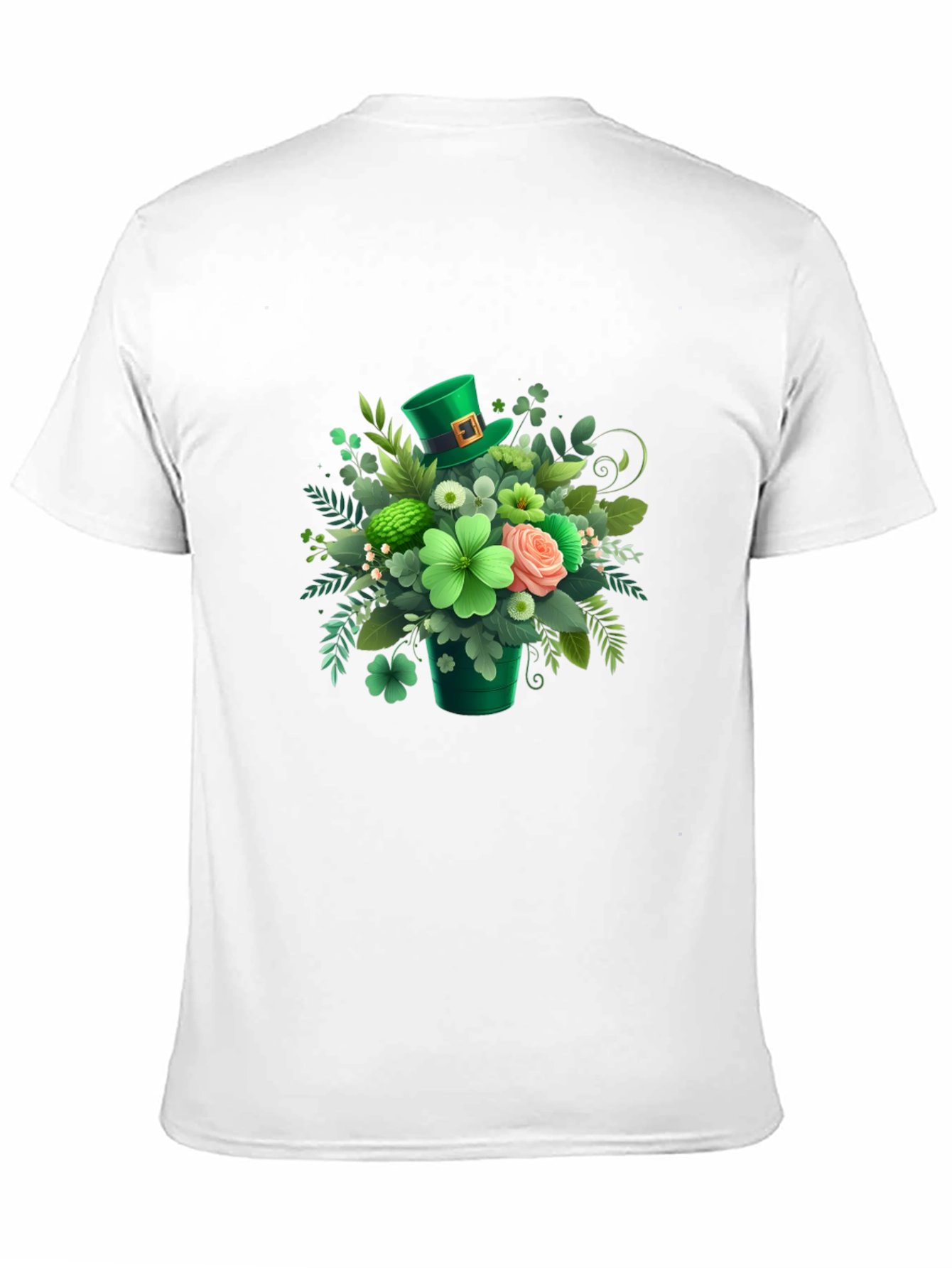 St. Patricks Day Floral Graphic T-Shirt