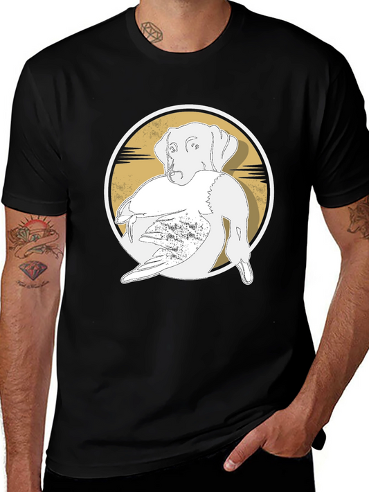 Dog and Duck Graphic Tee - Hunting Apparel