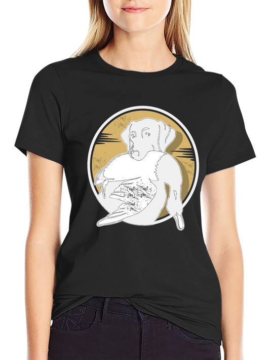 Dog and Duck Graphic Tee - Hunting Apparel