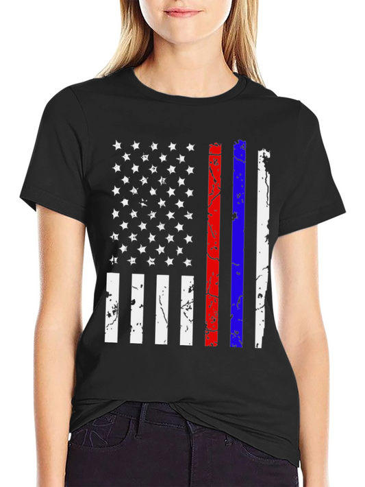 Distressed American Flag T-Shirt