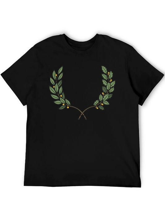 Botanical Wreath Graphic T-Shirt