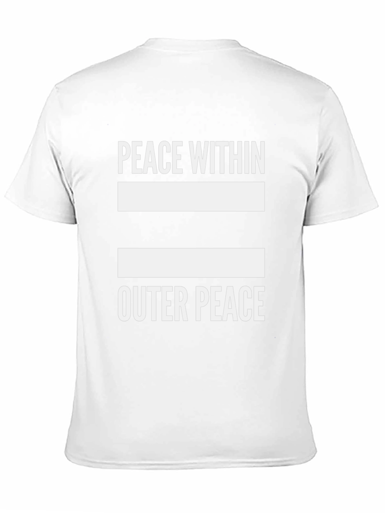 Peace Within Outer Peace Graphic T-Shirt