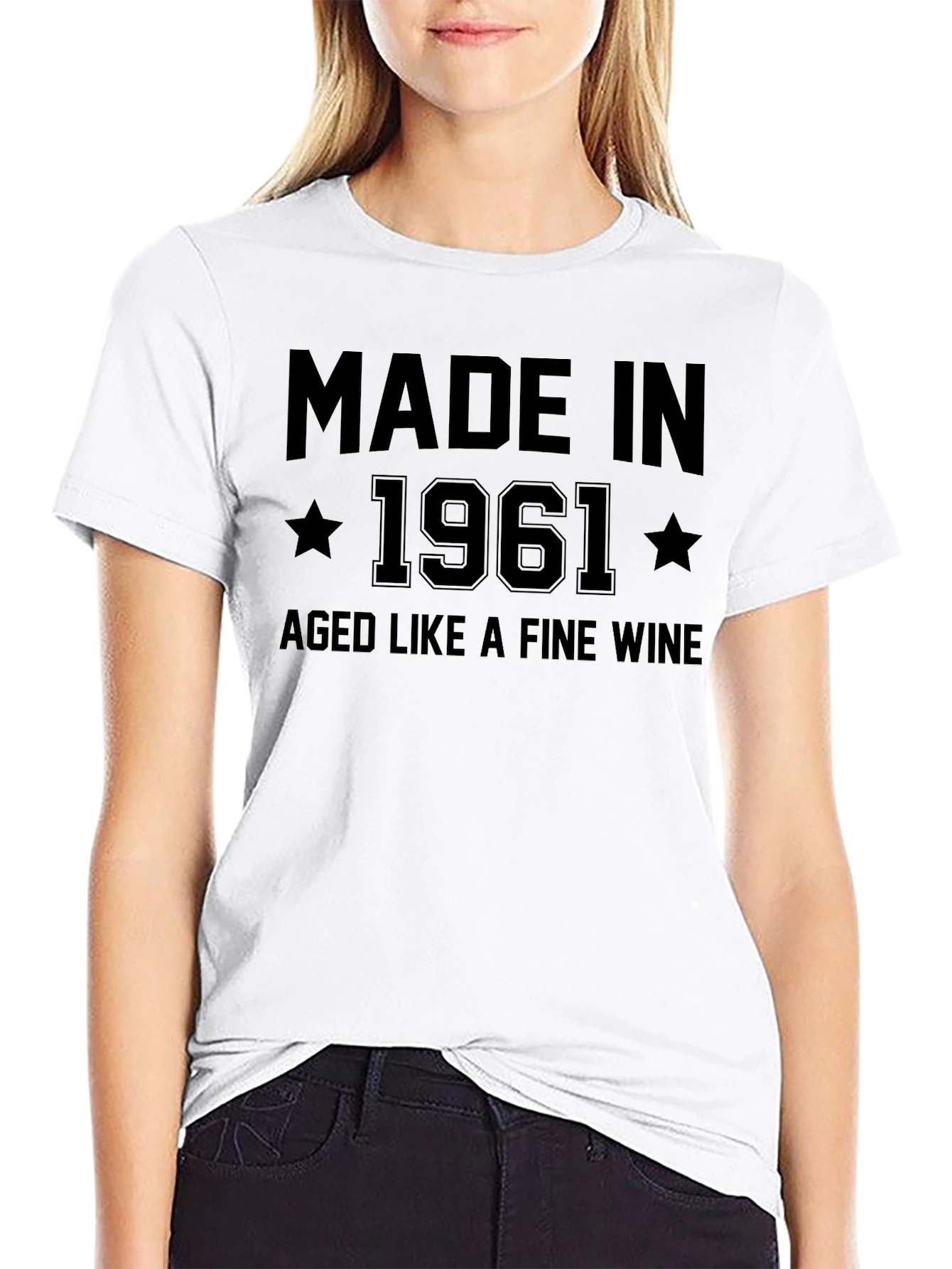 Made in 1961 Aged Like Fine Wine Graphic Tee