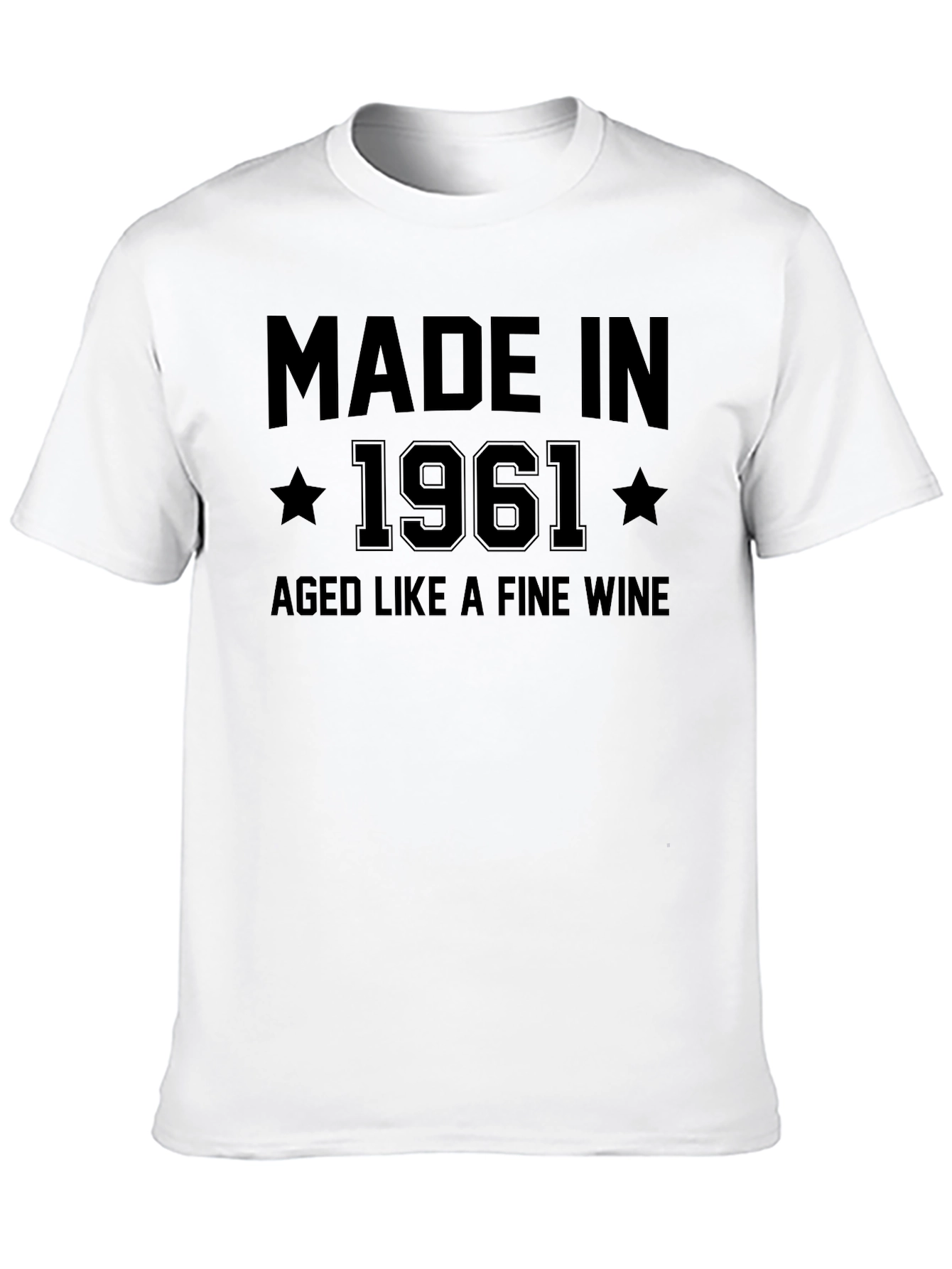 Made in 1961 Aged Like Fine Wine Graphic Tee