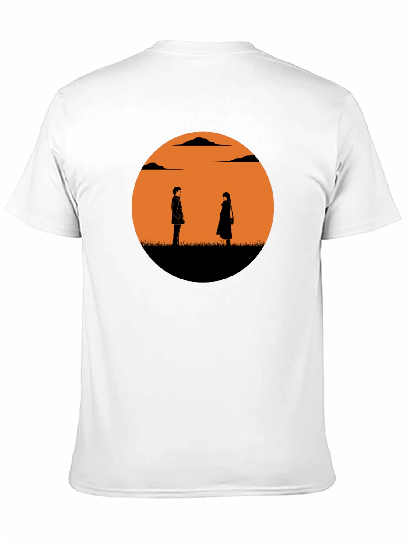 Sunset Silhouette Graphic Tee - Stylish Casual Wear