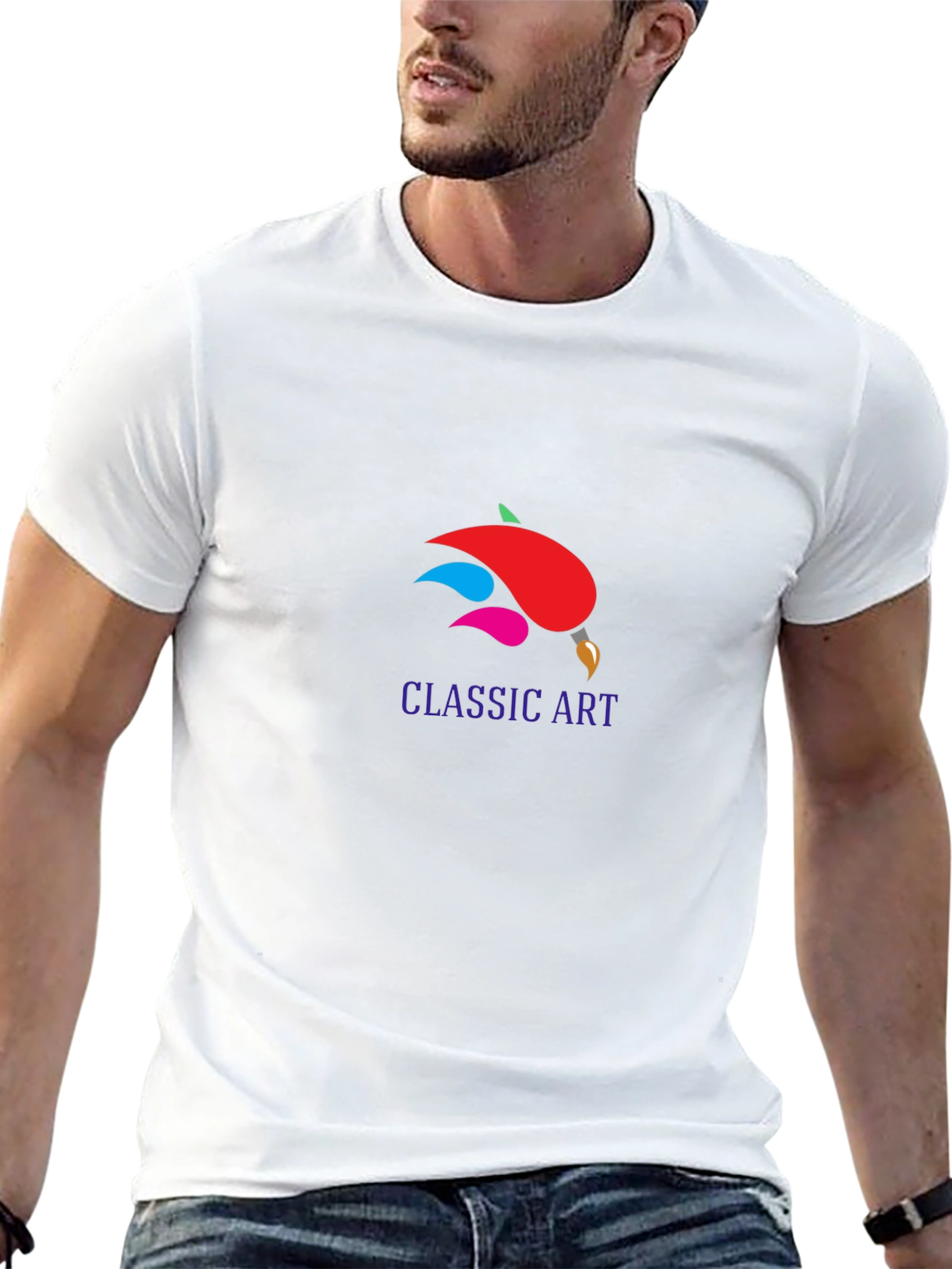 Classic Art Tee - Stylish Painter T-Shirt