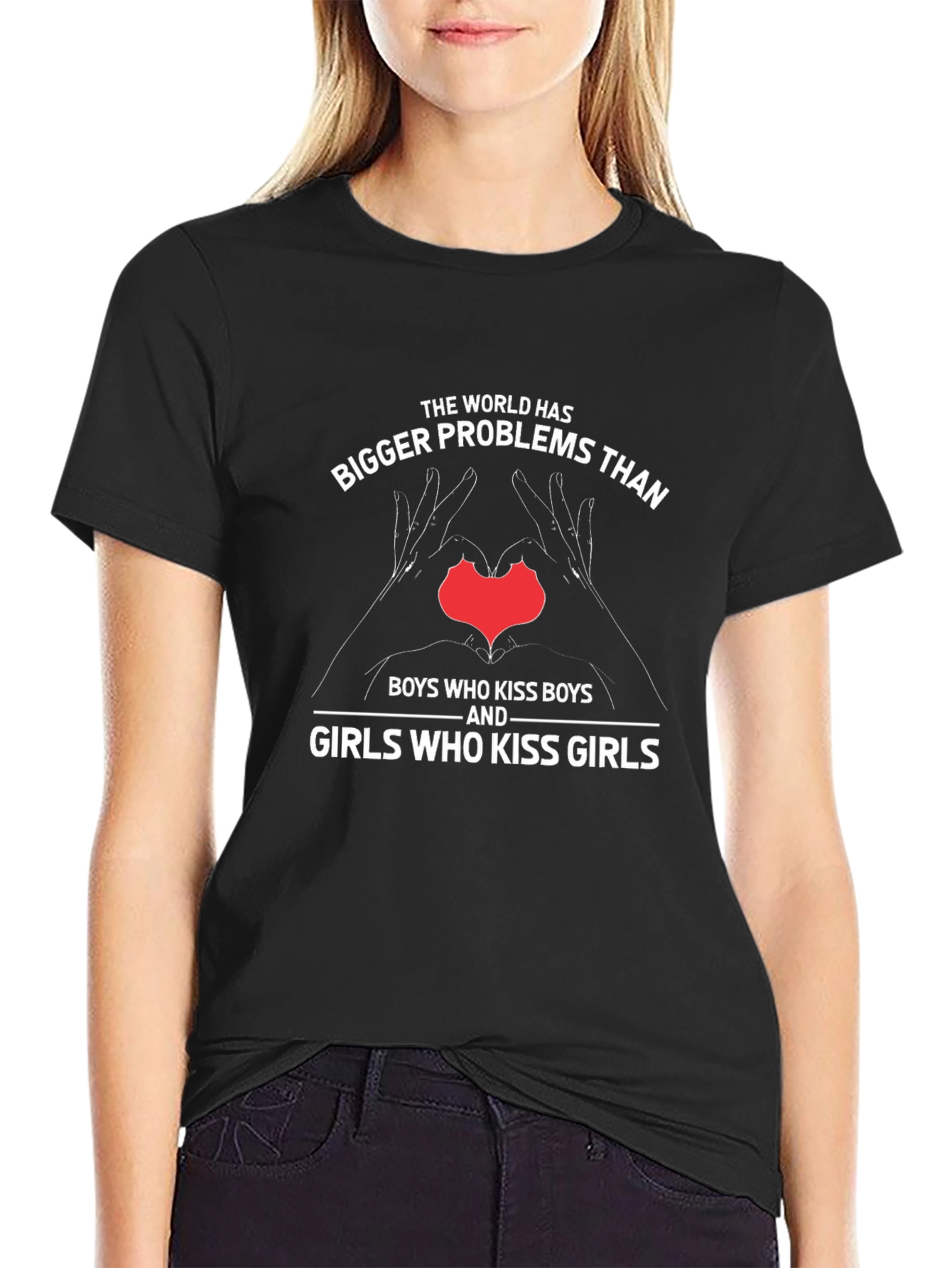 World Bigger Problems Graphic T-Shirt
