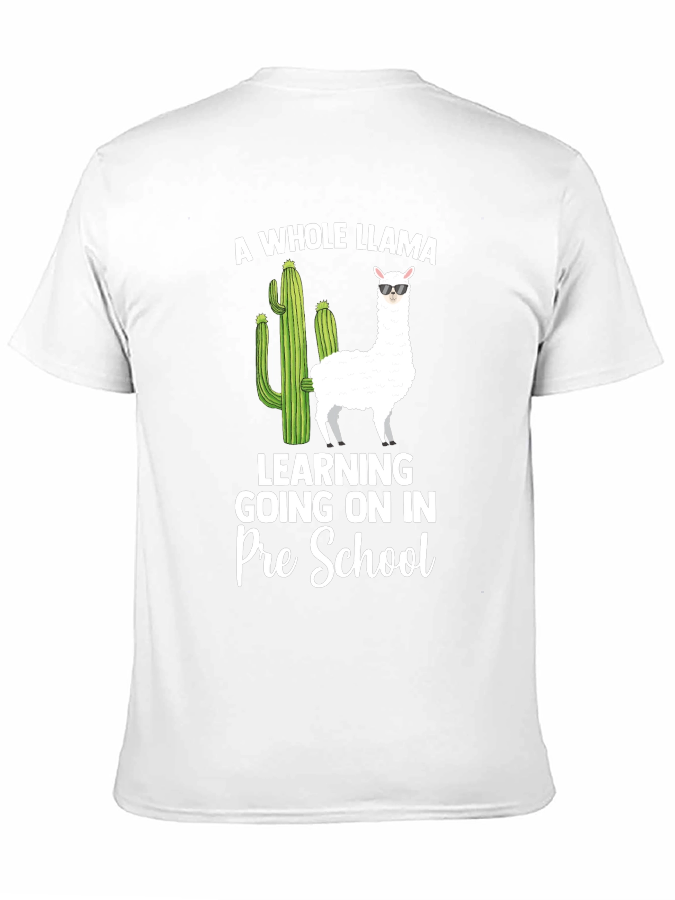 Llama Pre-School Teacher T-Shirt