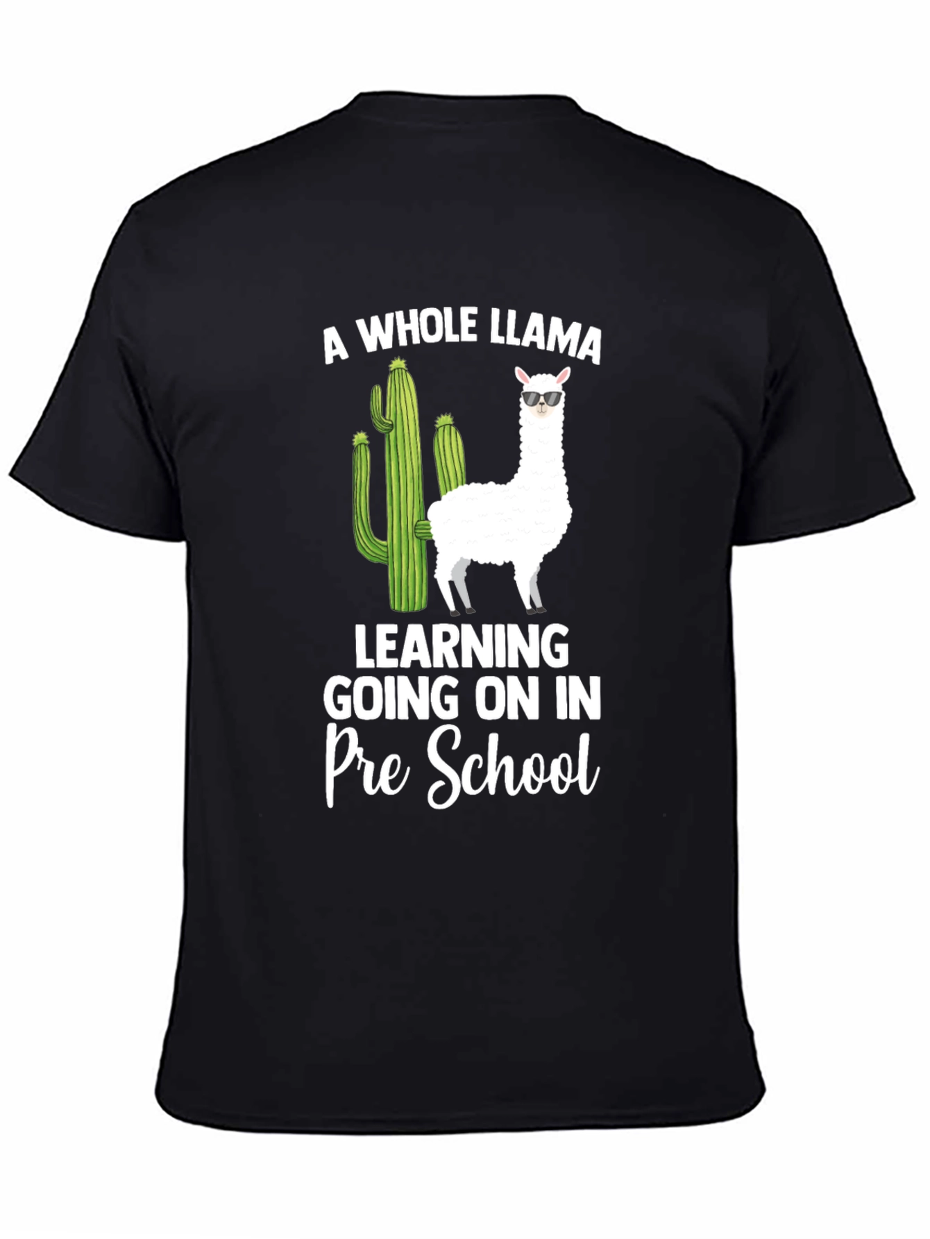 Llama Pre-School Teacher T-Shirt