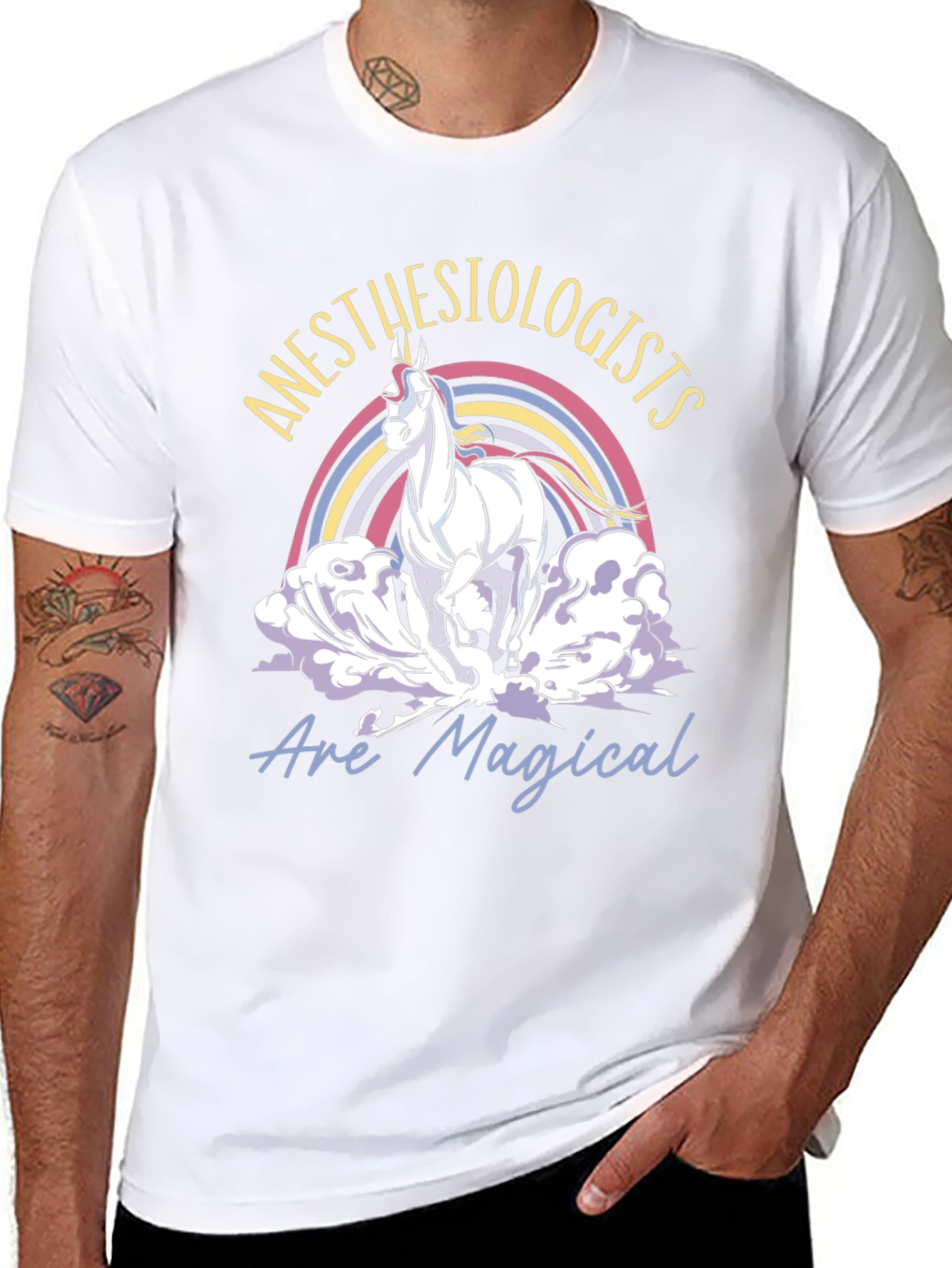 Anesthesiologists Are Magical Unicorn T-Shirt