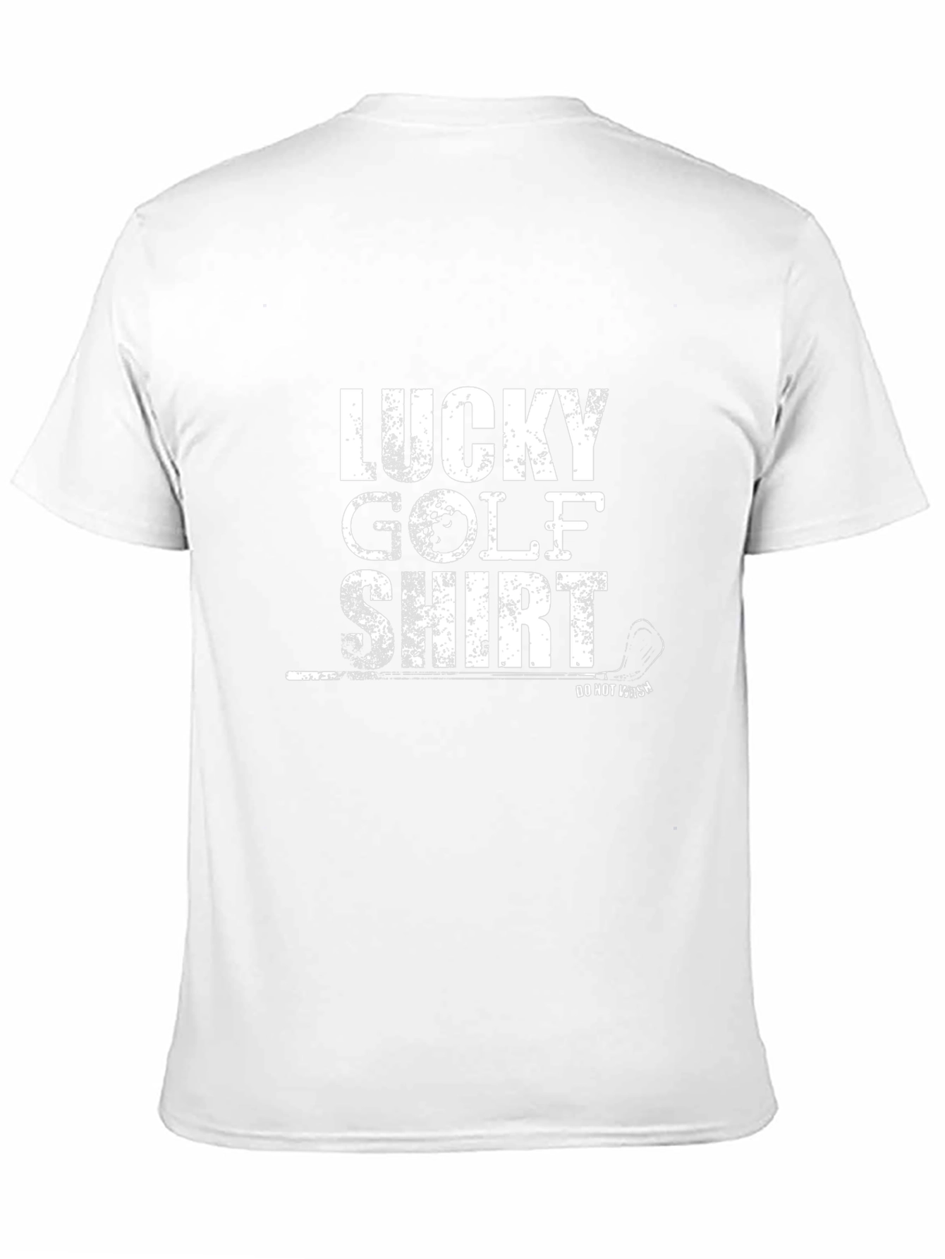 Lucky Golf Shirt - Mens Black Tee