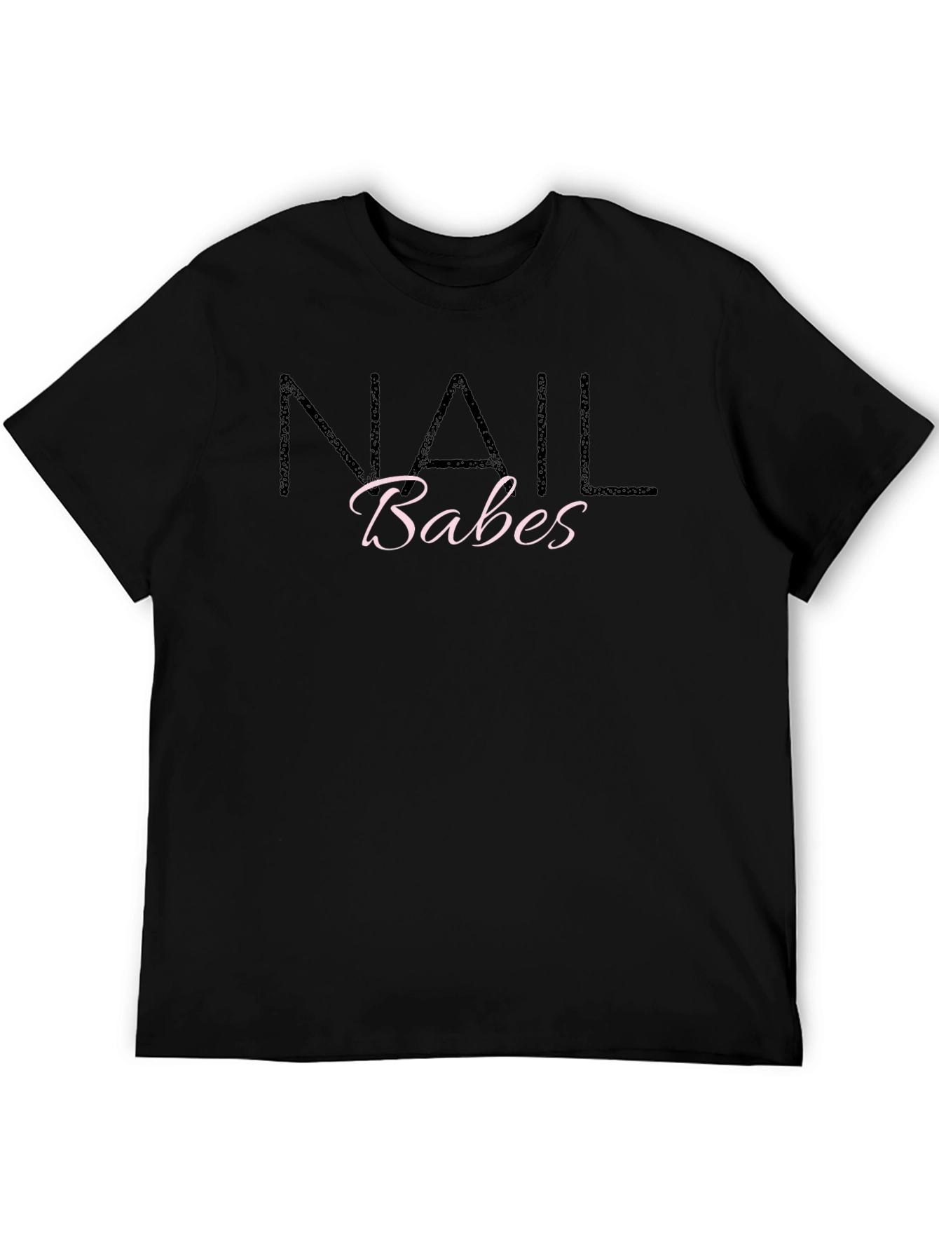 Nail Babes Graphic Tee - Black
