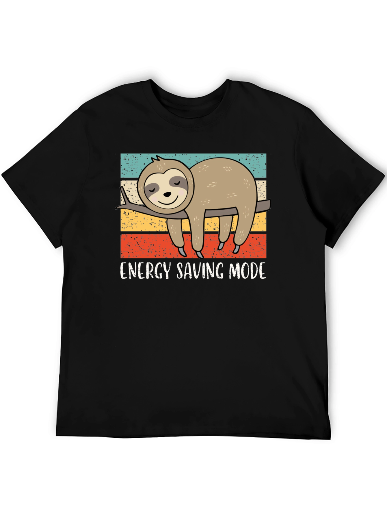 Energy Saving Sloth Graphic Tee