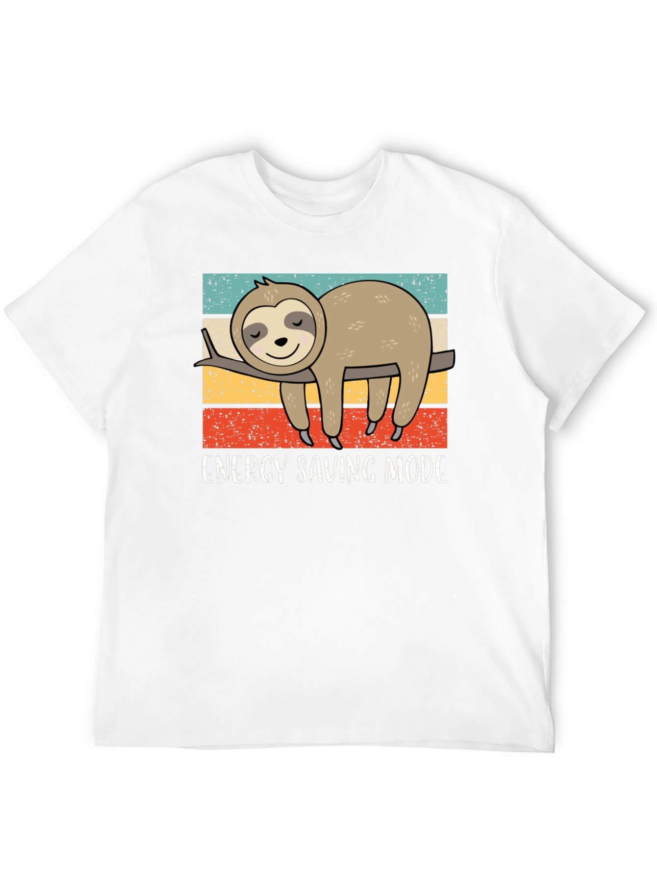 Energy Saving Sloth Graphic Tee