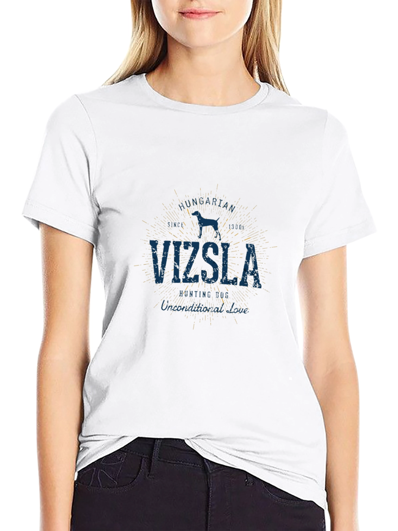 Vizsla Dog Graphic T-Shirt - Hunting Dog Lover