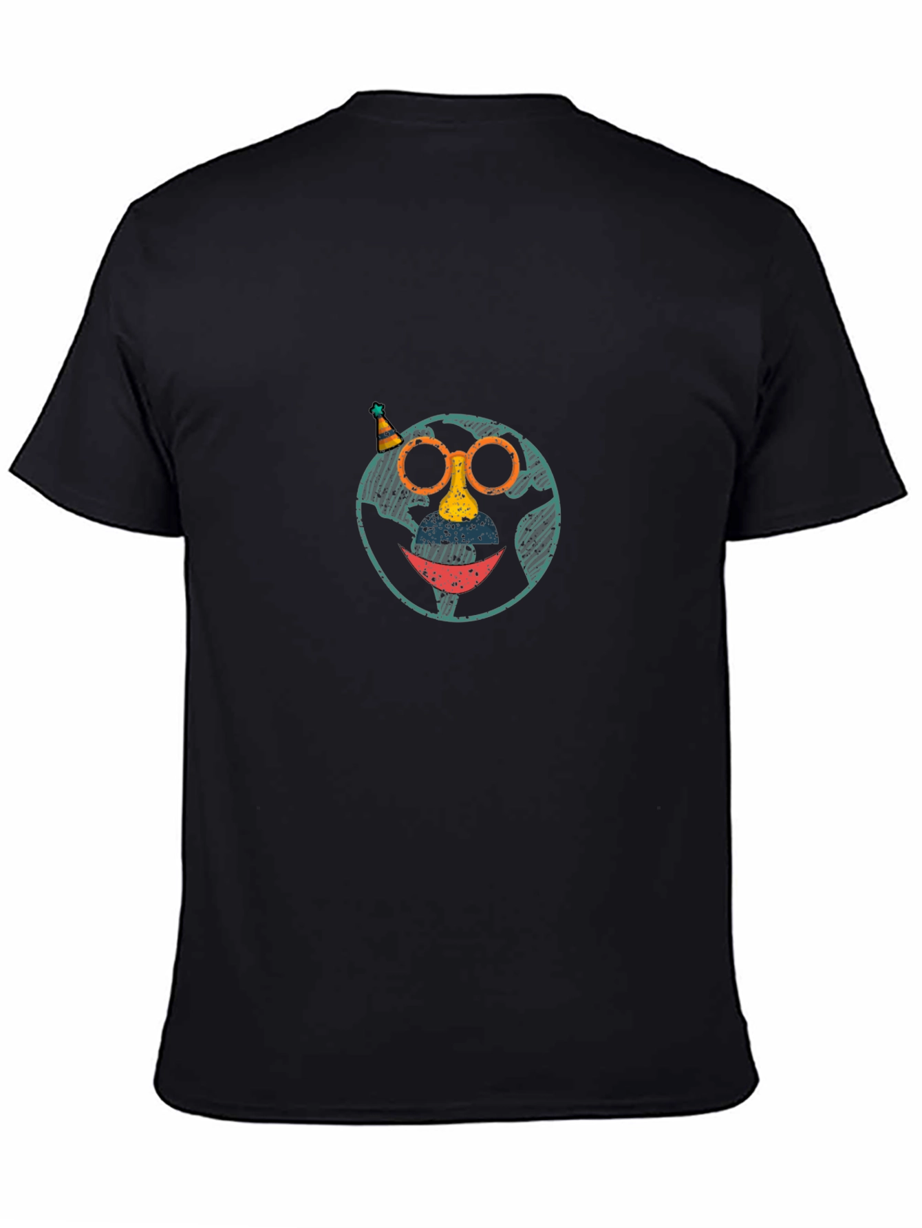 Novelty Earth Day Graphic Tee - Unisex Black T-Shirt
