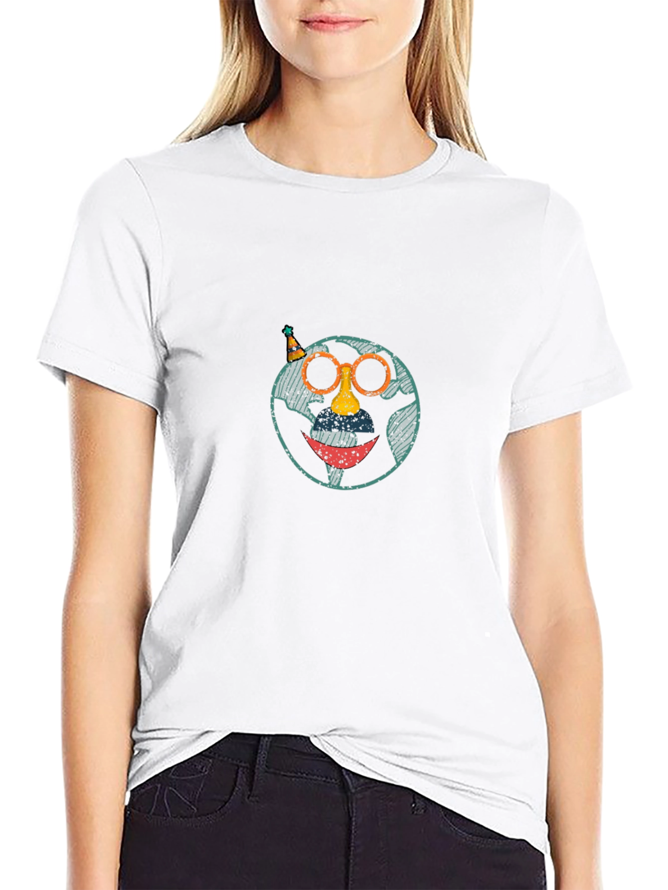 Novelty Earth Day Graphic Tee - Unisex Black T-Shirt
