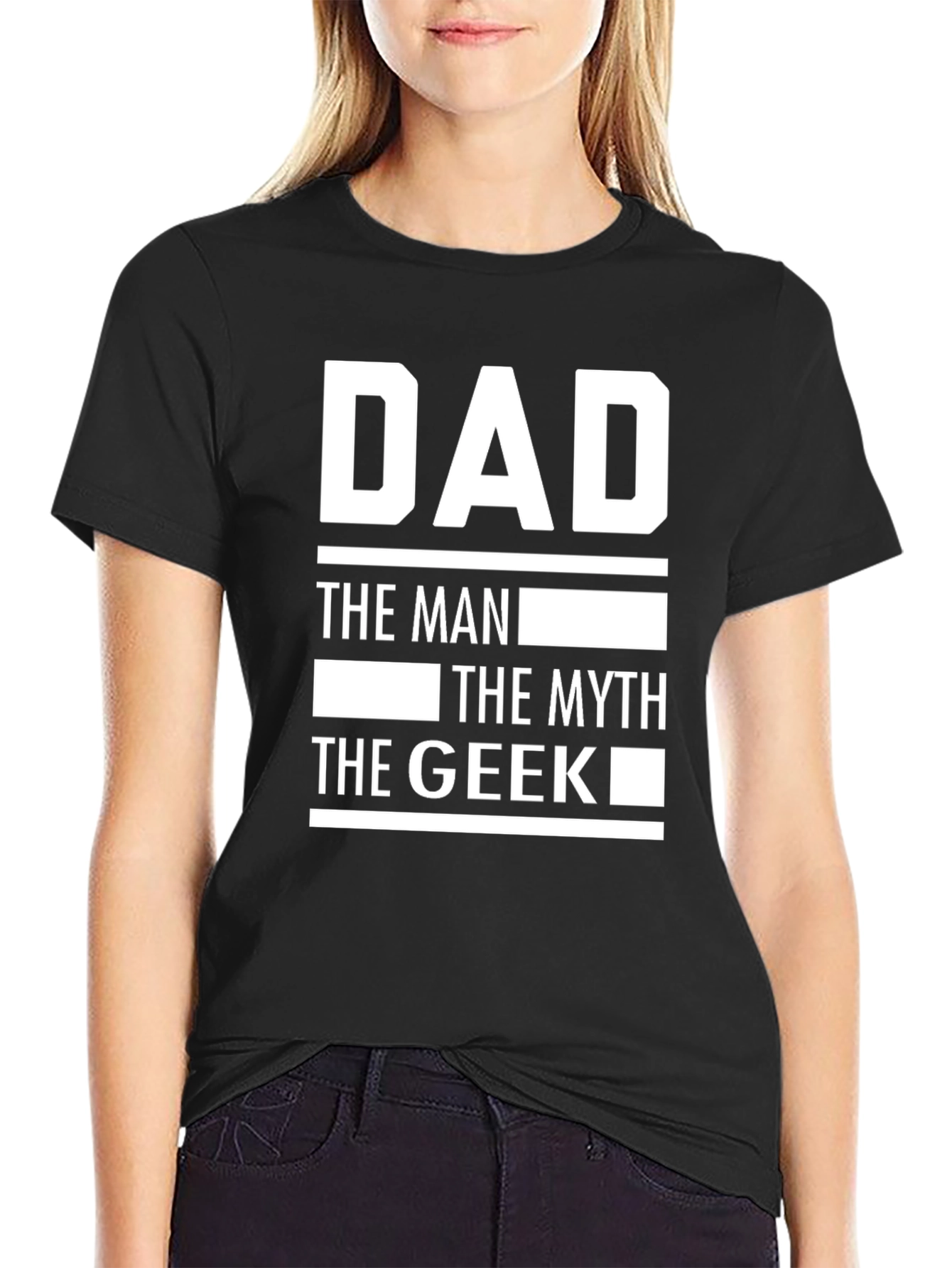 Dad The Man The Myth The Geek Graphic Tee