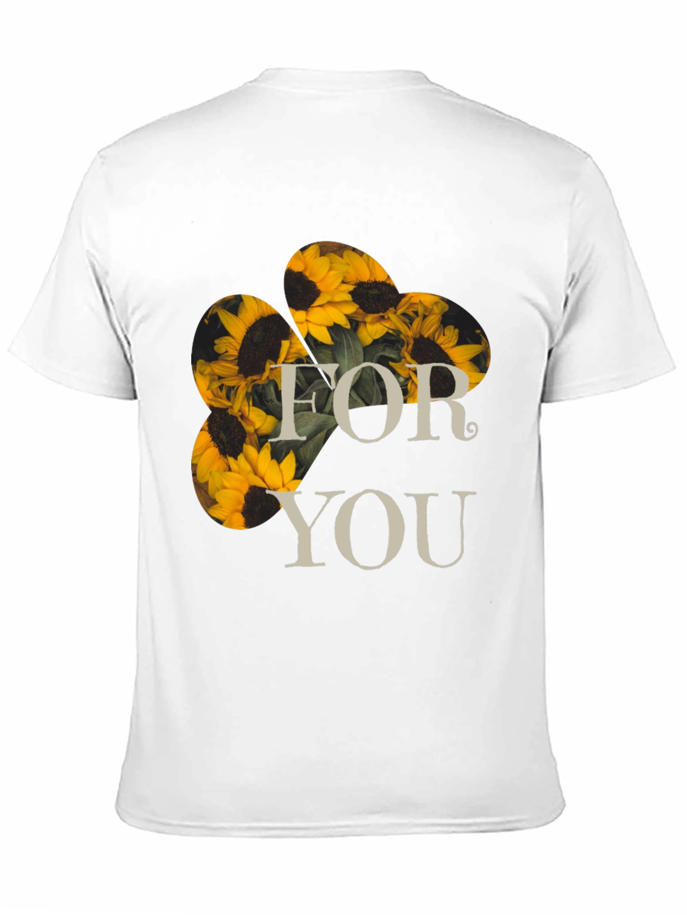 Sunflower For You Graphic T-Shirt