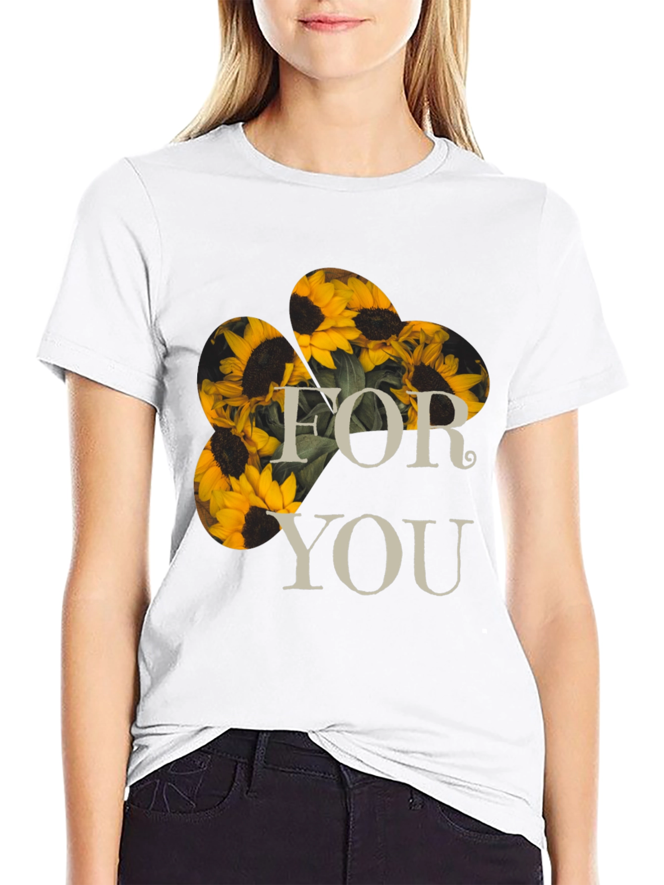 Sunflower For You Graphic T-Shirt