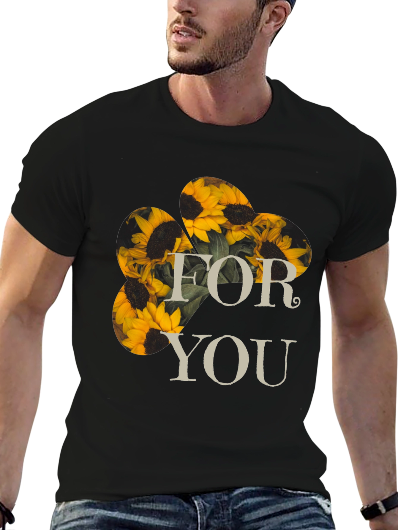 Sunflower For You Graphic T-Shirt