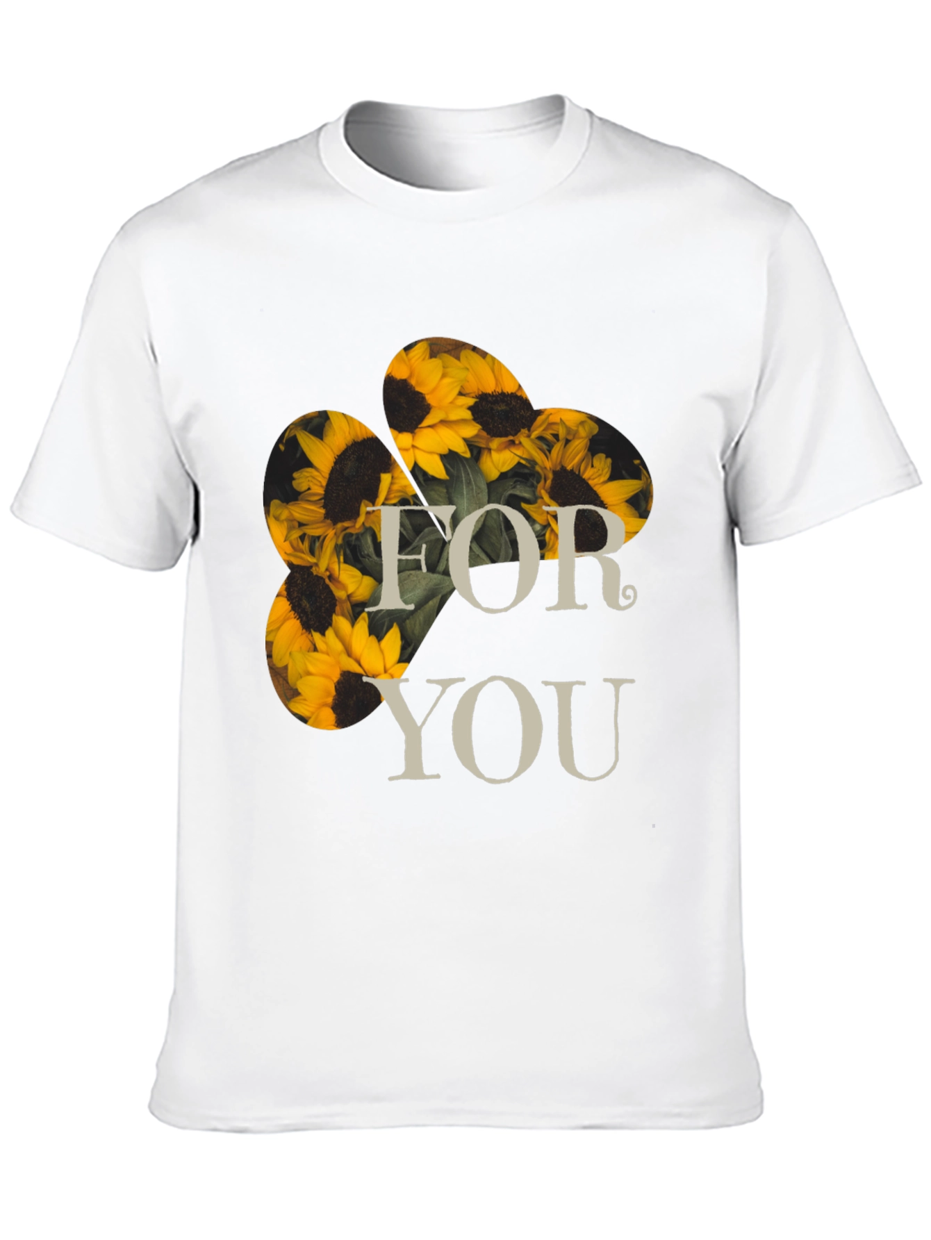 Sunflower For You Graphic T-Shirt