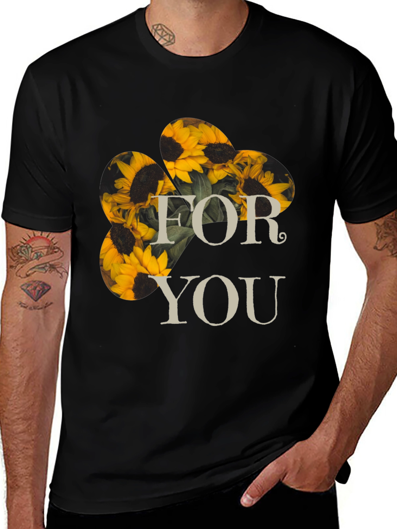 Sunflower For You Graphic T-Shirt