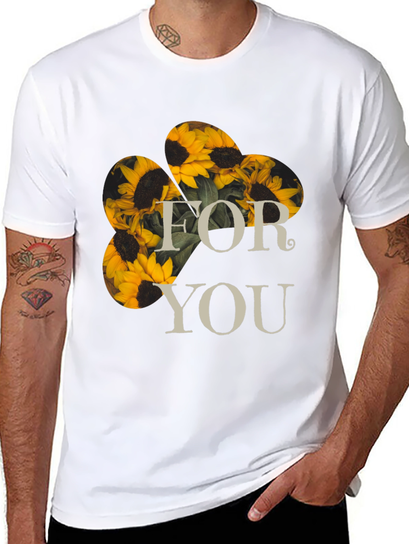 Sunflower For You Graphic T-Shirt