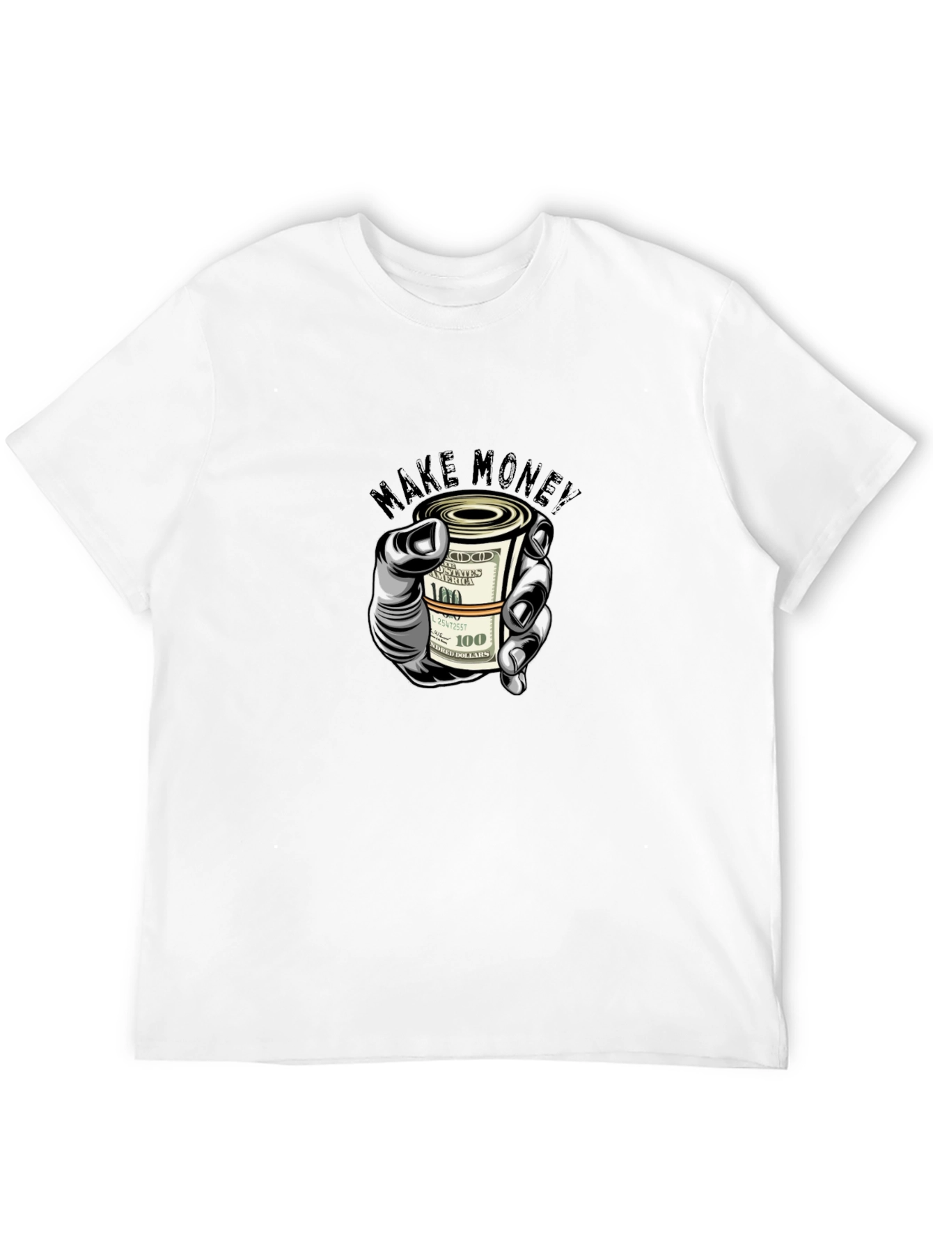 Make Money Graphic Tee - Mens Black T-Shirt