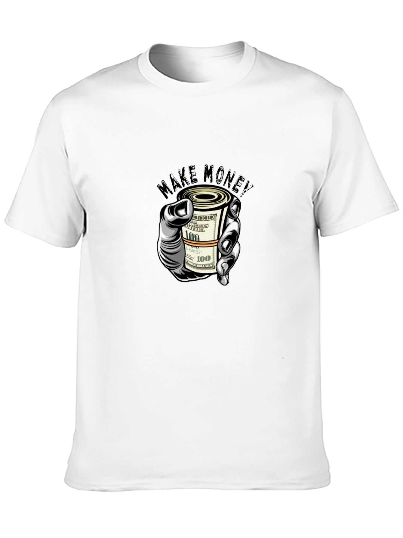 Make Money Graphic Tee - Mens Black T-Shirt