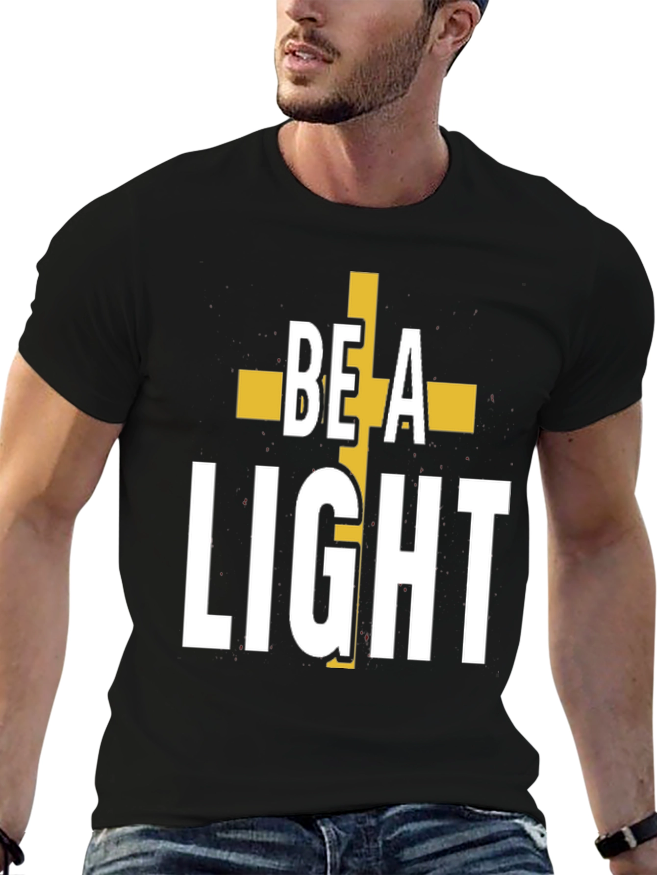 Be A Light T-Shirt - Christian Graphic Tee