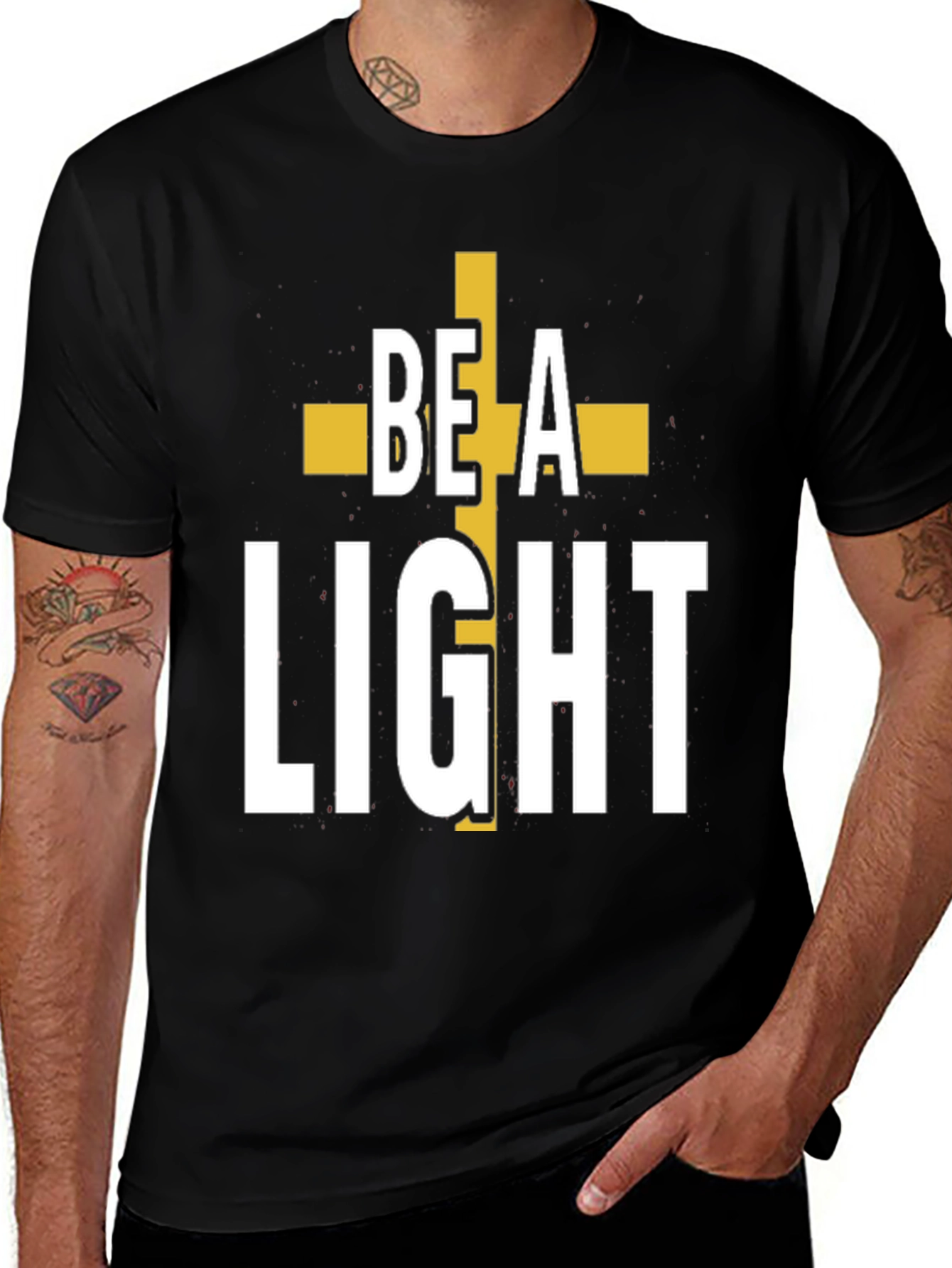 Be A Light T-Shirt - Christian Graphic Tee