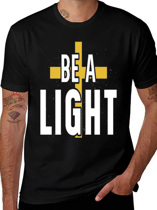 Be A Light T-Shirt - Christian Graphic Tee