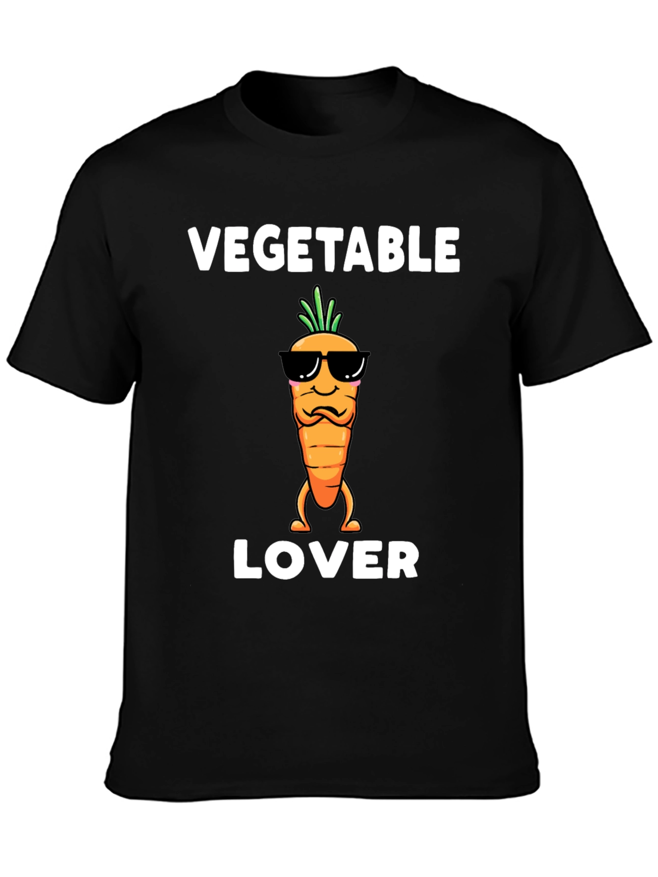 Vegetable Lover T-Shirt - Funny Carrot Design