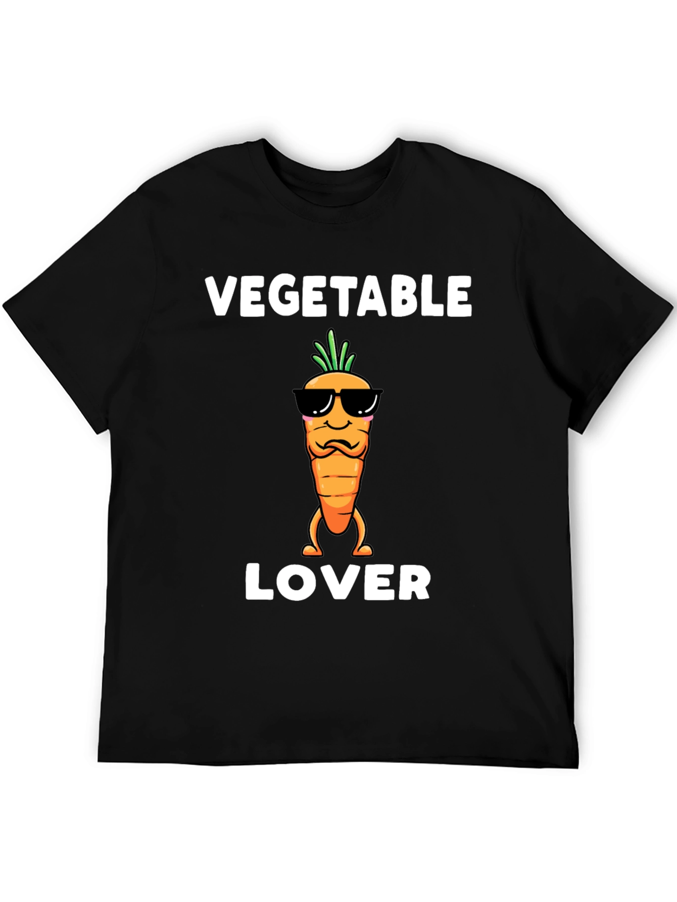 Vegetable Lover T-Shirt - Funny Carrot Design