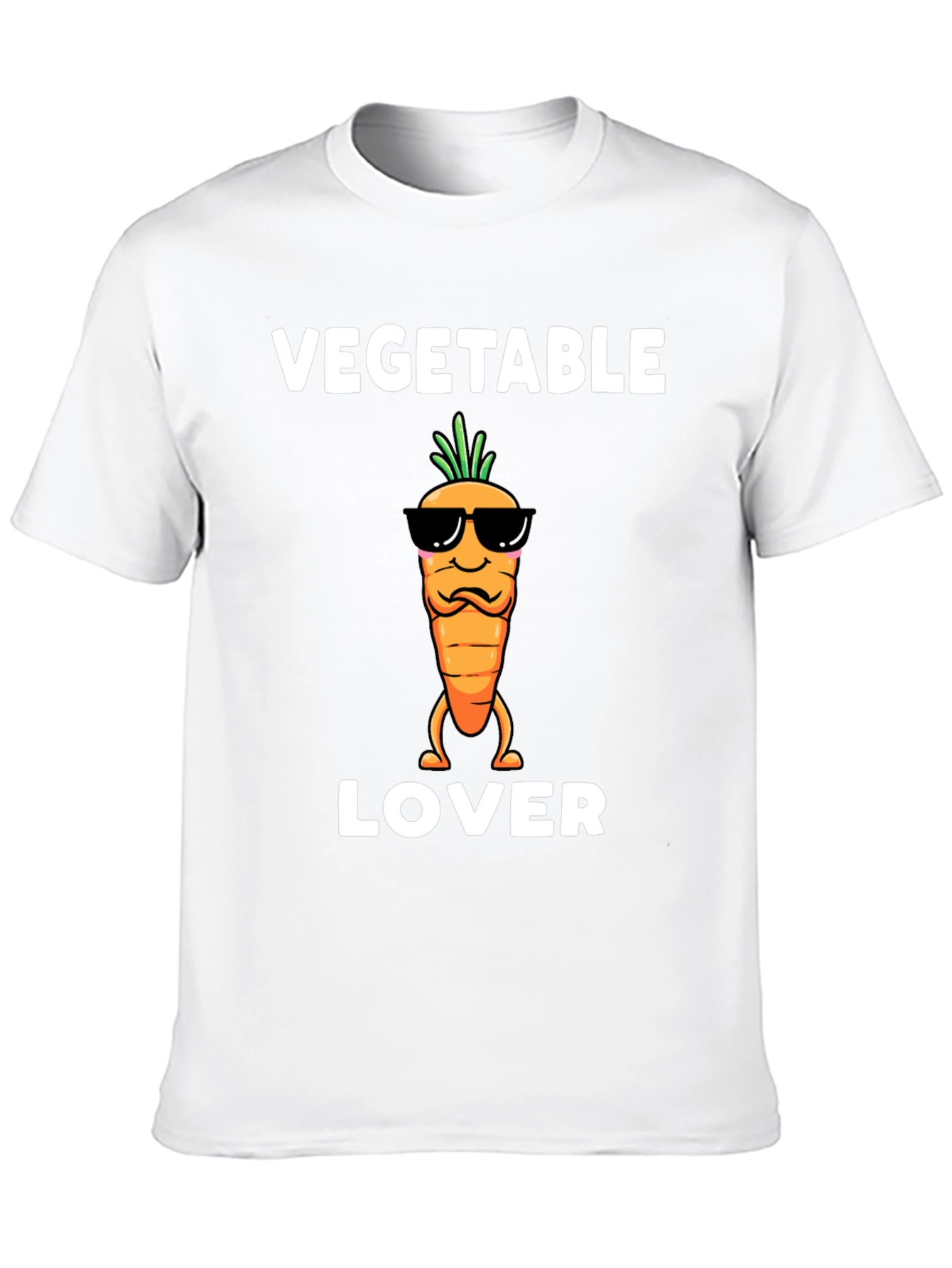 Vegetable Lover T-Shirt - Funny Carrot Design