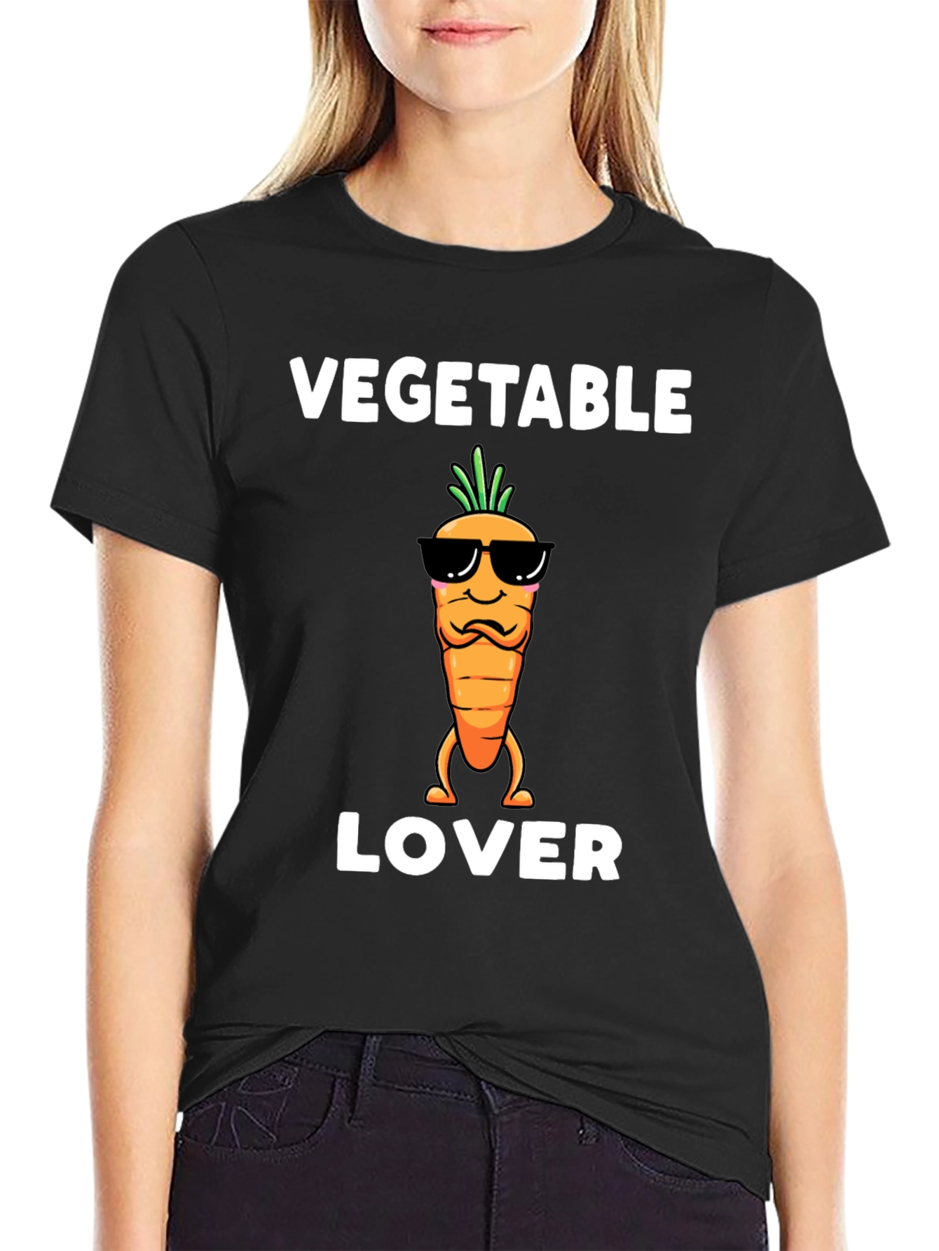 Vegetable Lover T-Shirt - Funny Carrot Design