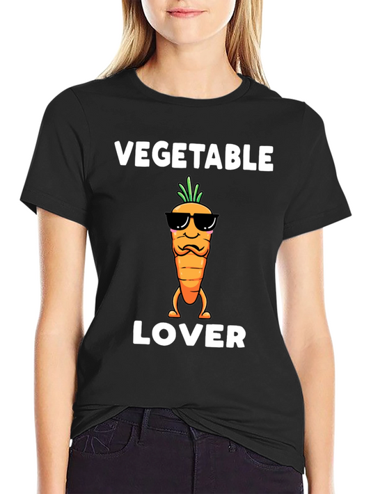 Vegetable Lover T-Shirt - Funny Carrot Design