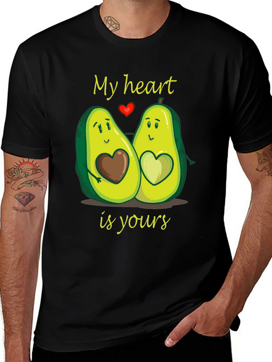 Avocado Love T-Shirt - My Heart is Yours
