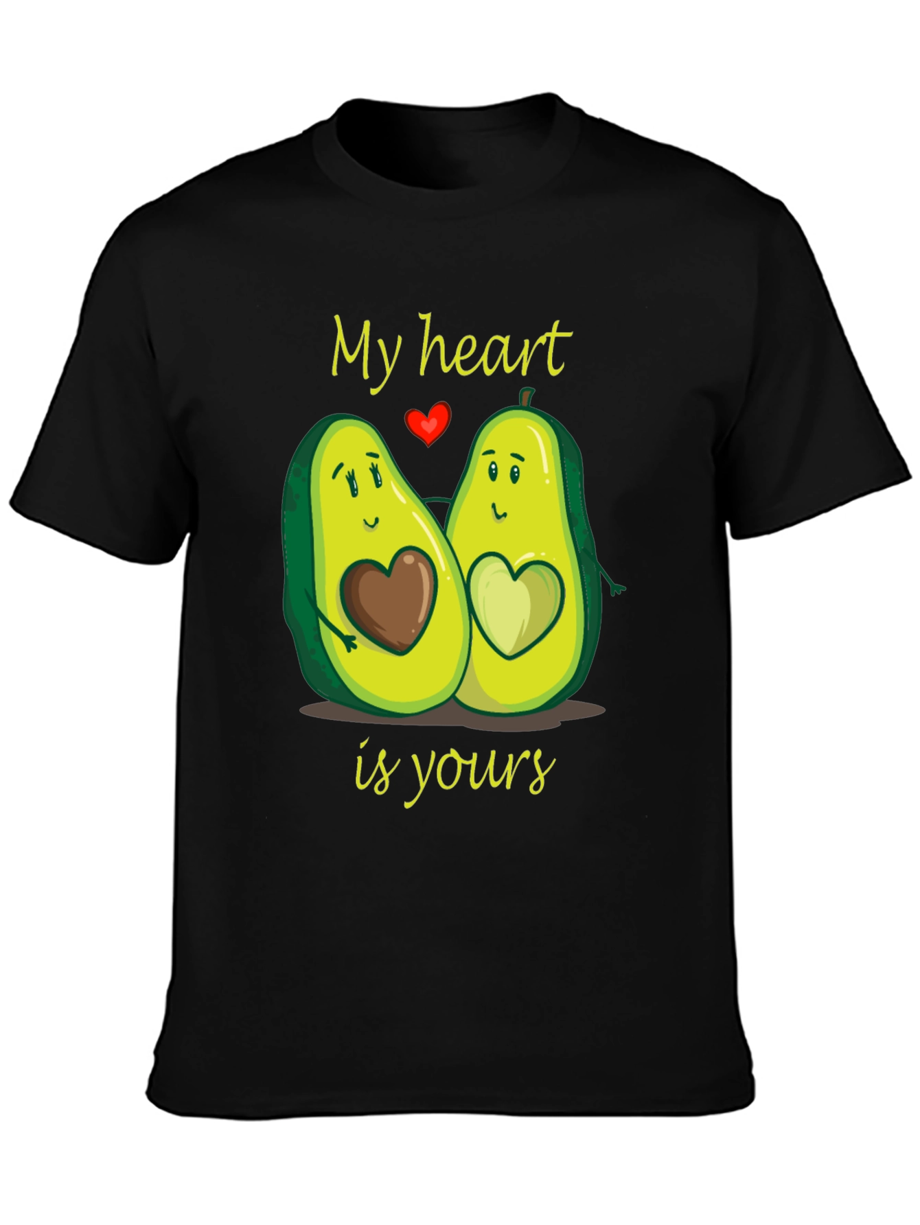 Avocado Love T-Shirt - My Heart is Yours