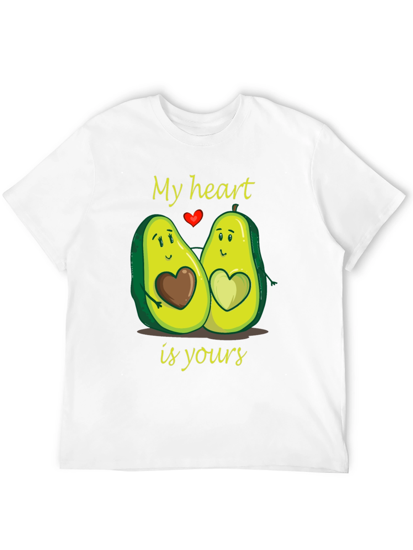Avocado Love T-Shirt - My Heart is Yours