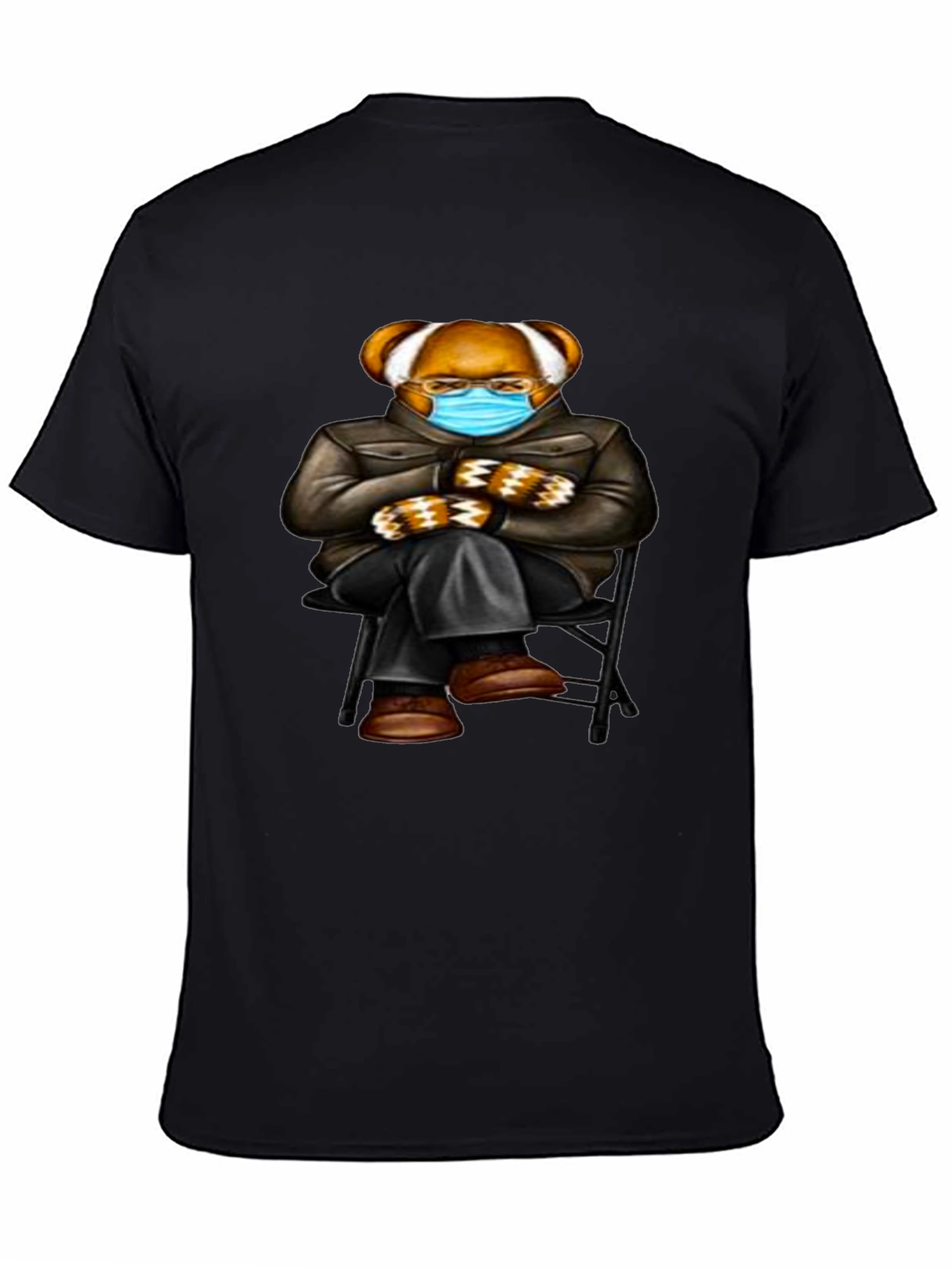 Bernie Bear Black T-Shirt