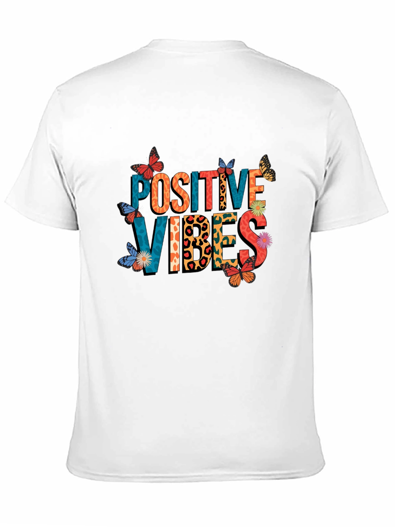 Positive Vibes Graphic Tee - Stylish Comfort