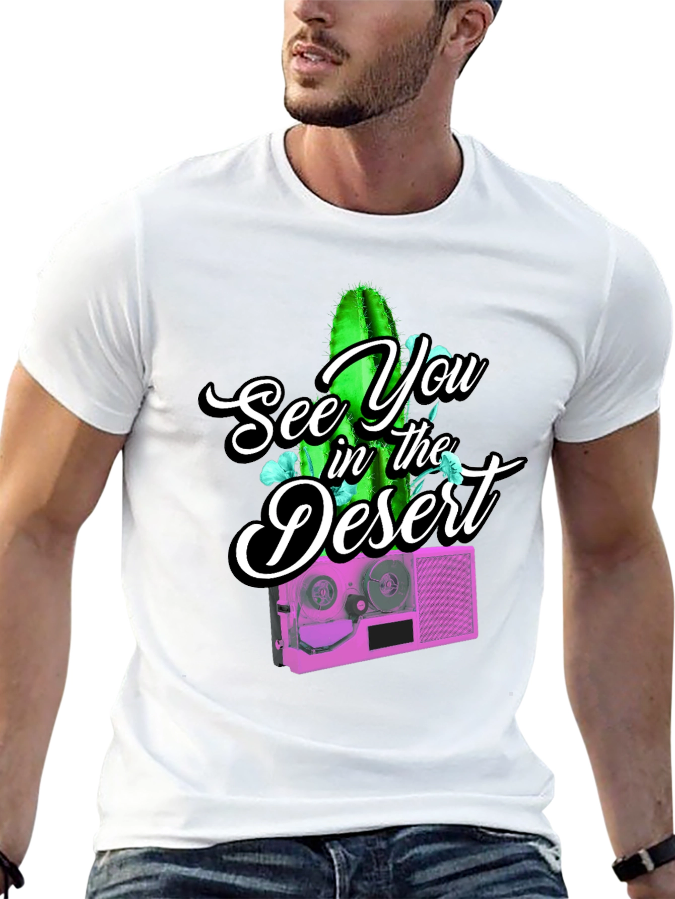 See You in the Desert Graphic T-Shirt