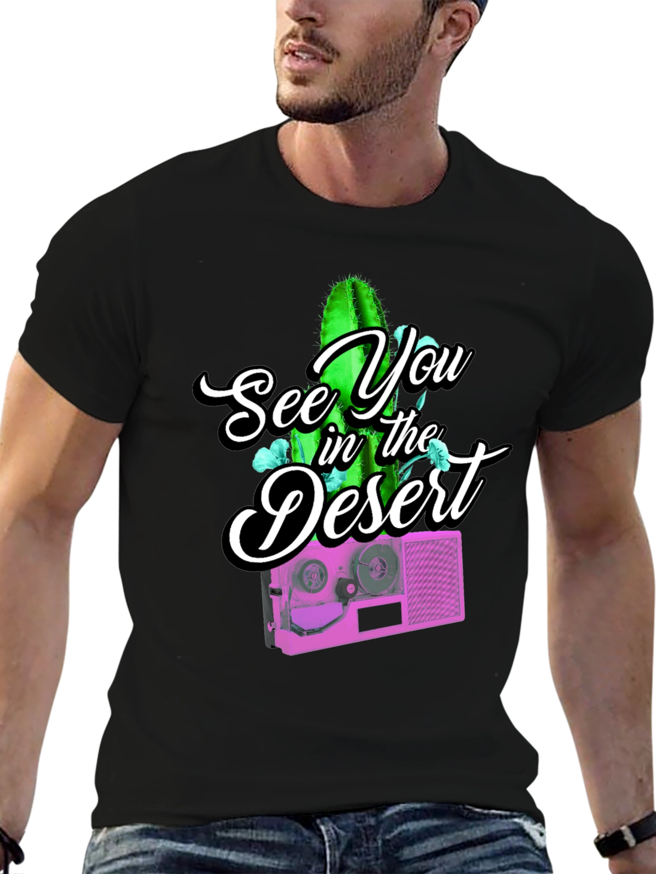 See You in the Desert Graphic T-Shirt